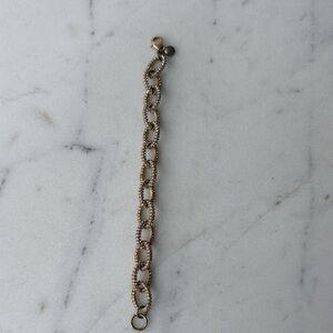 J. Crew Gold Chain Bracelet